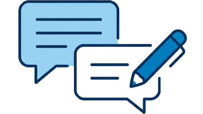 返信文章をAIが自動提案してくれるイメージ画像